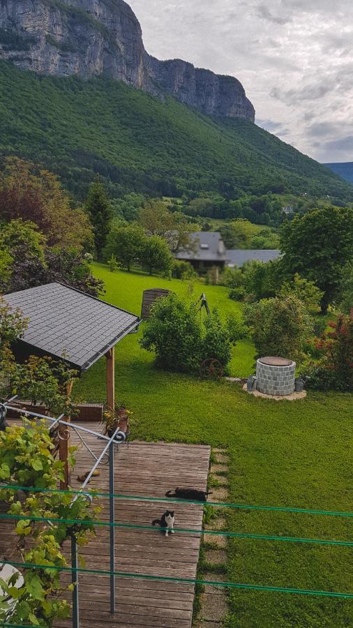 Studio Au Pied De La Montagne Et Vue Imprenable Saint-Alban  Bagian luar foto